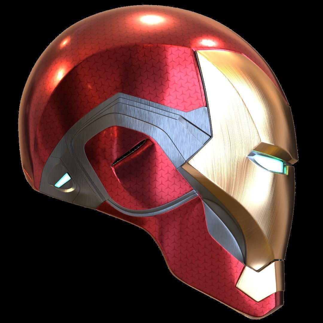 Iron man mk85 3d print model with full motorization 3D print model_24
