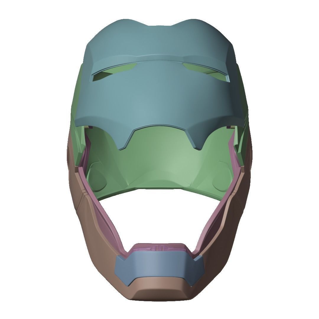 Iron man mk85 3d print model with full motorization 3D print model_15