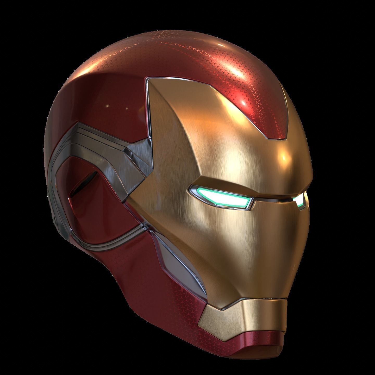 Iron man mk85 3d print model with full motorization 3D print model_1