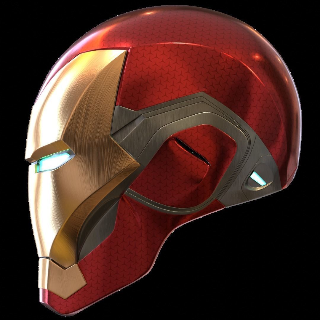 Iron man mk85 3d print model with full motorization 3D print model_28