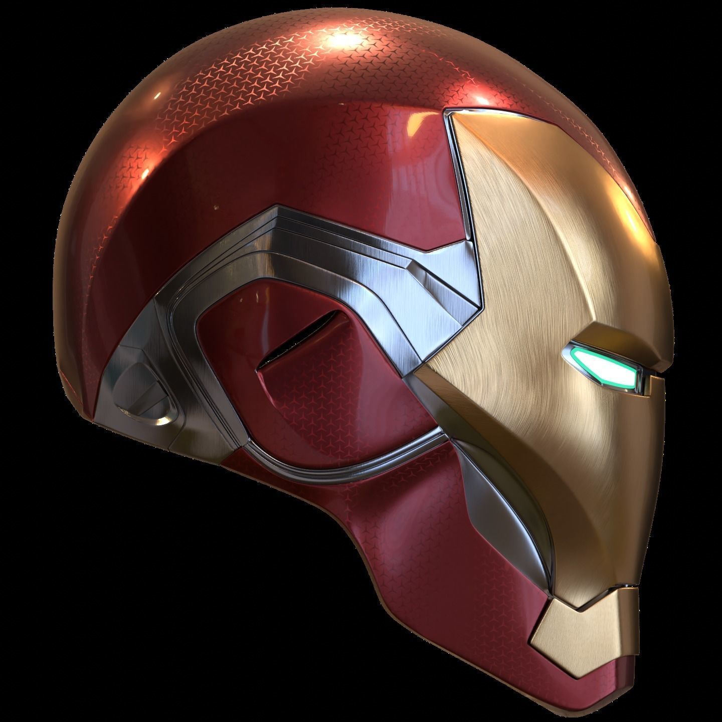 Iron man mk85 3d print model with full motorization 3D print model_3