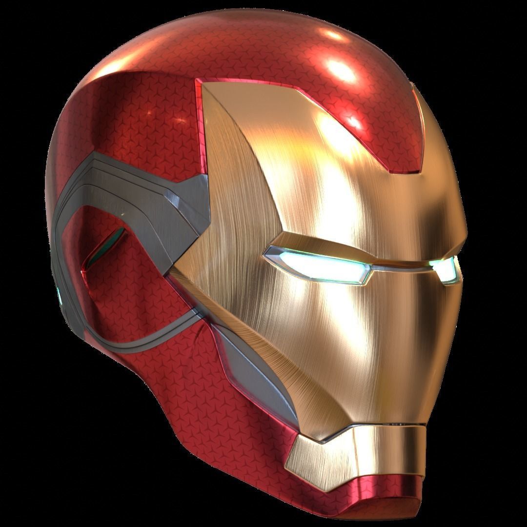 Iron man mk85 3d print model with full motorization 3D print model_23