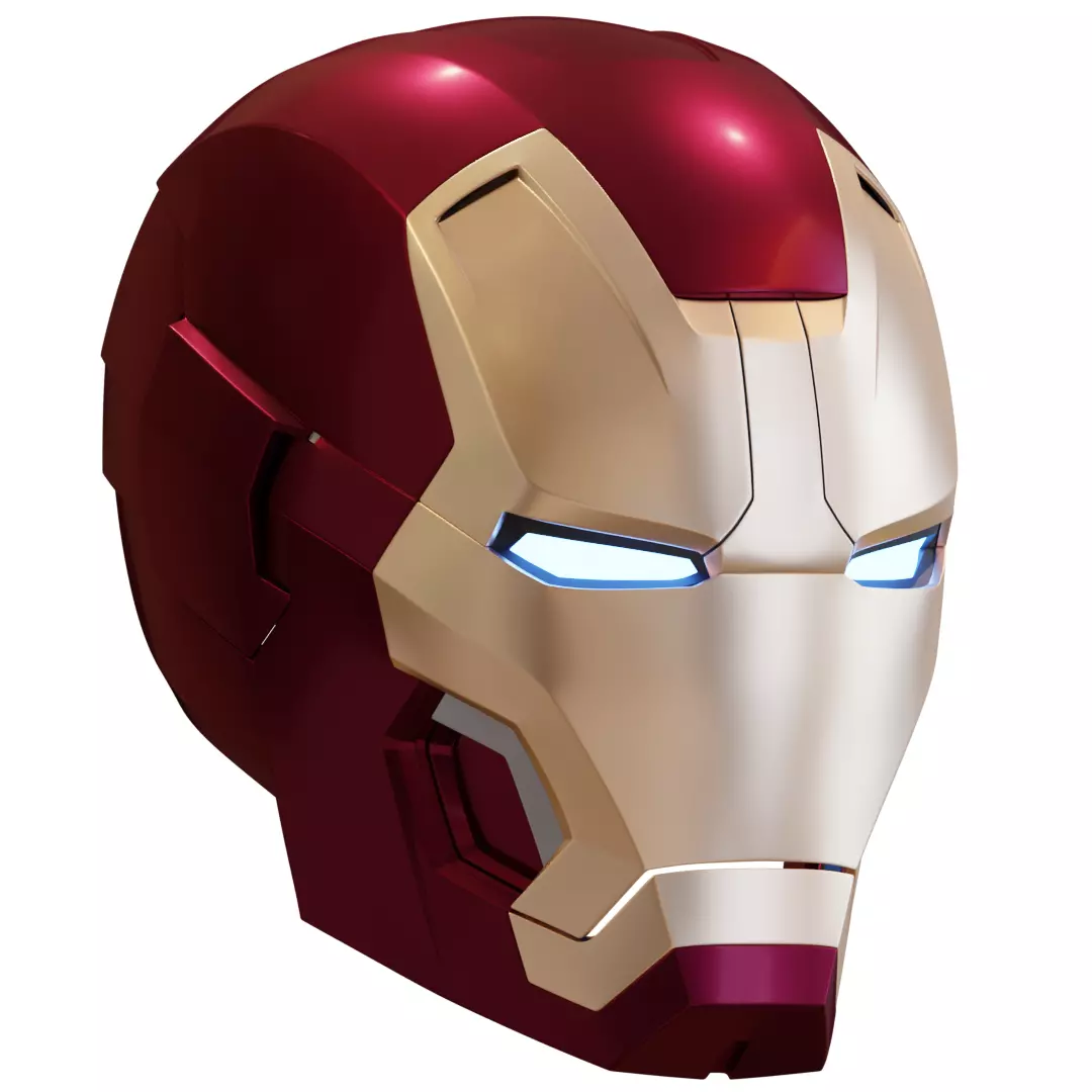 Iron Man mk42 3d printable helmet model 3D print model_0