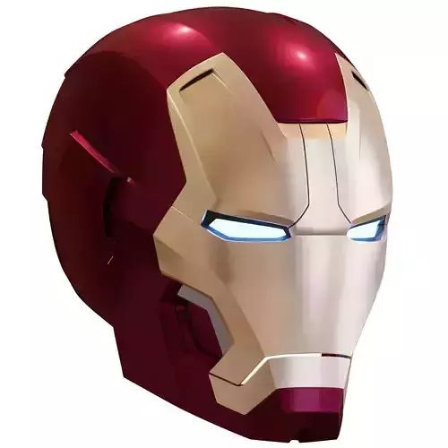 Iron Man mk42 3d printable helmet model 3D print model