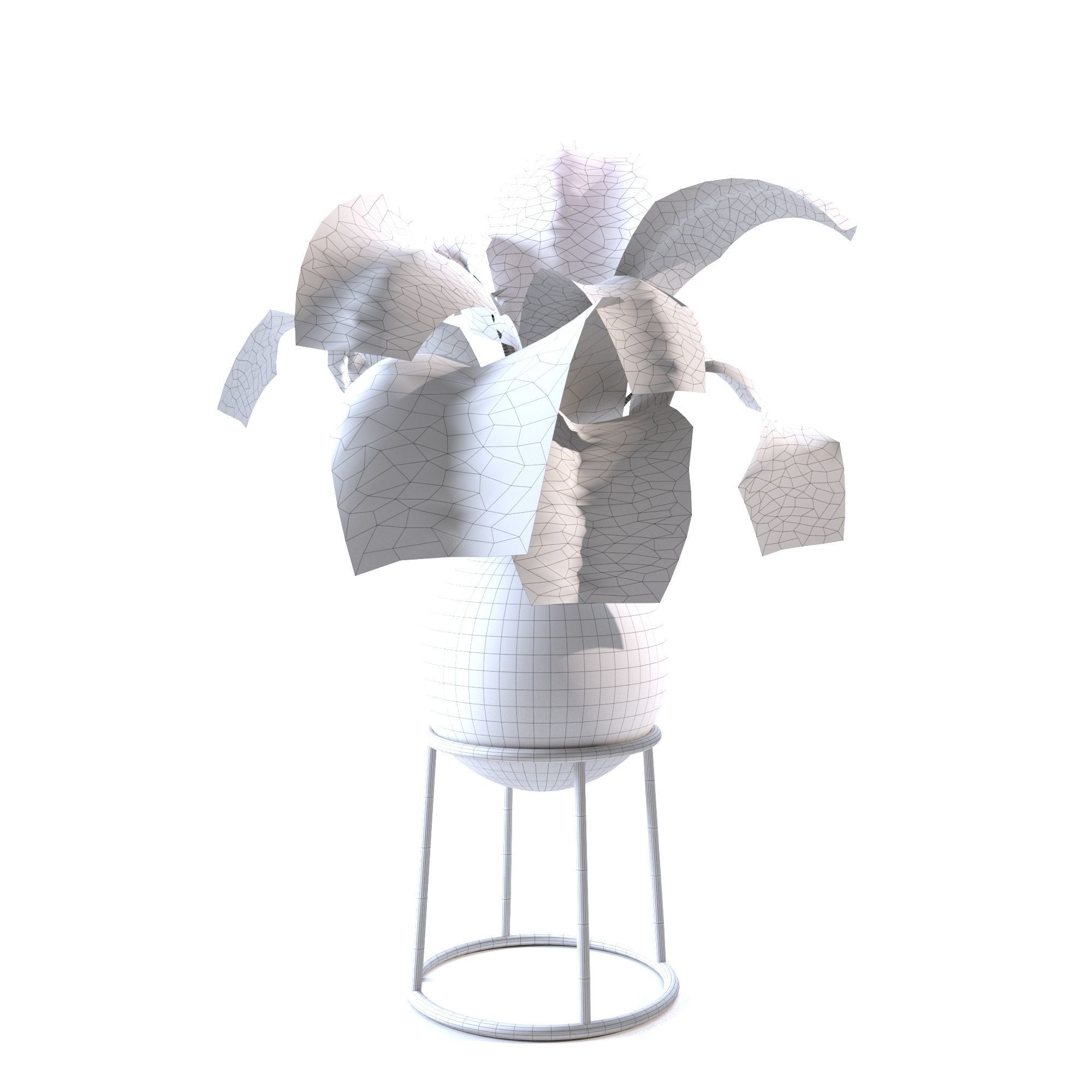 Indoor Plants Collection - Set 01 3D model_7