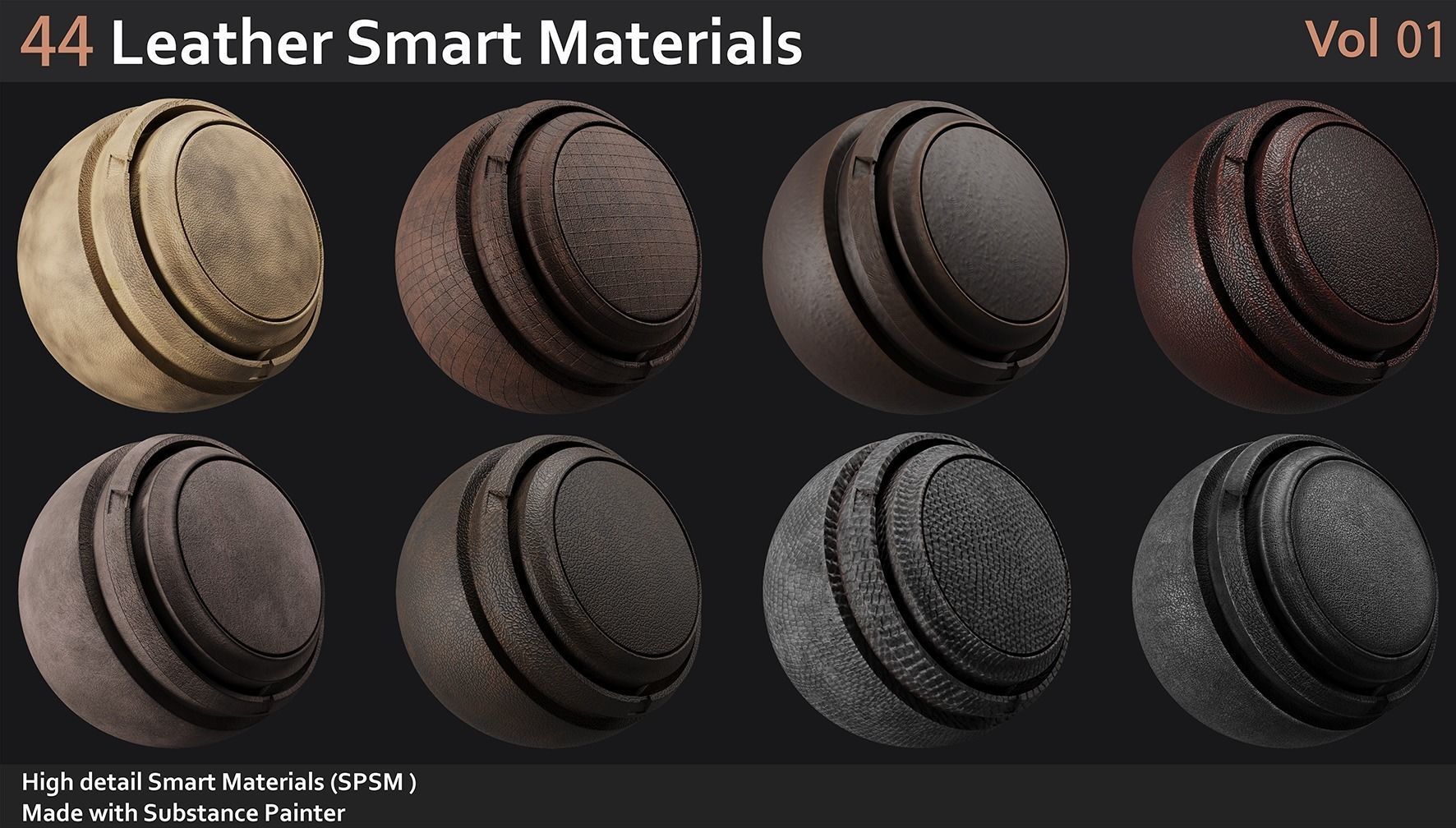 44 Leather Smart Materials  Vol1 Texture_4