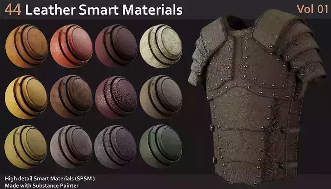 44 Leather Smart Materials  Vol1 Texture