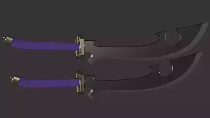 Bleach - Shunsui Kyoraku Katen Kyokotsu Zanpakuto 3D print model