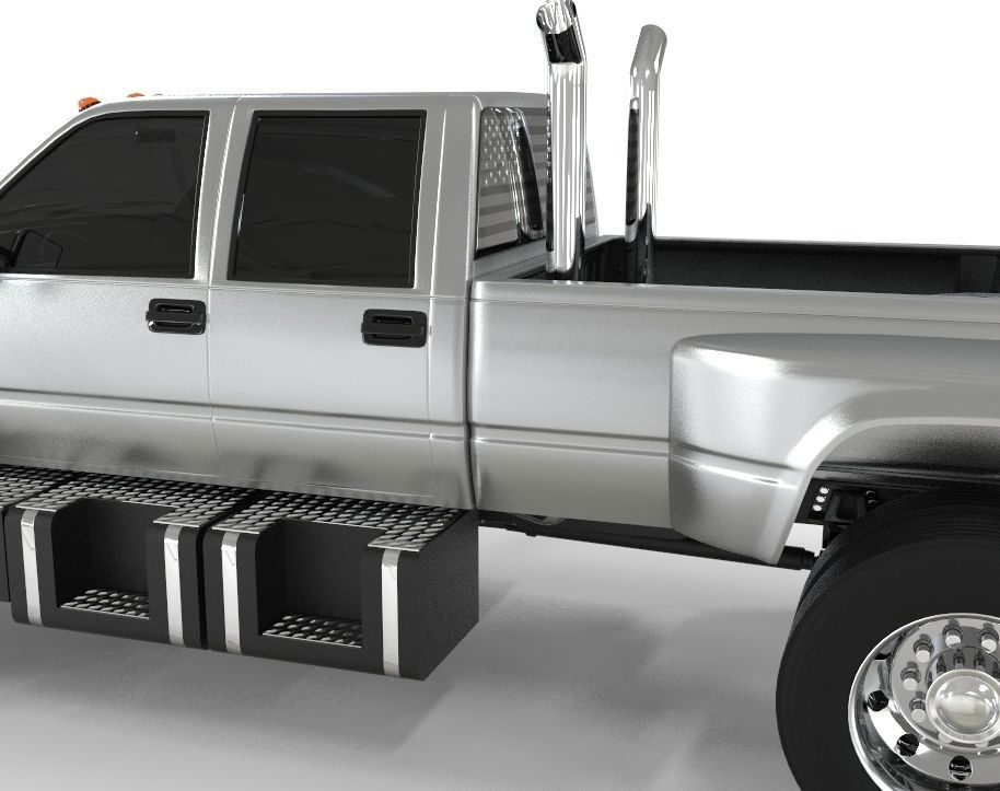 1998 Chevrolet Kodiak Double Cab Custom Edition 3D model_9