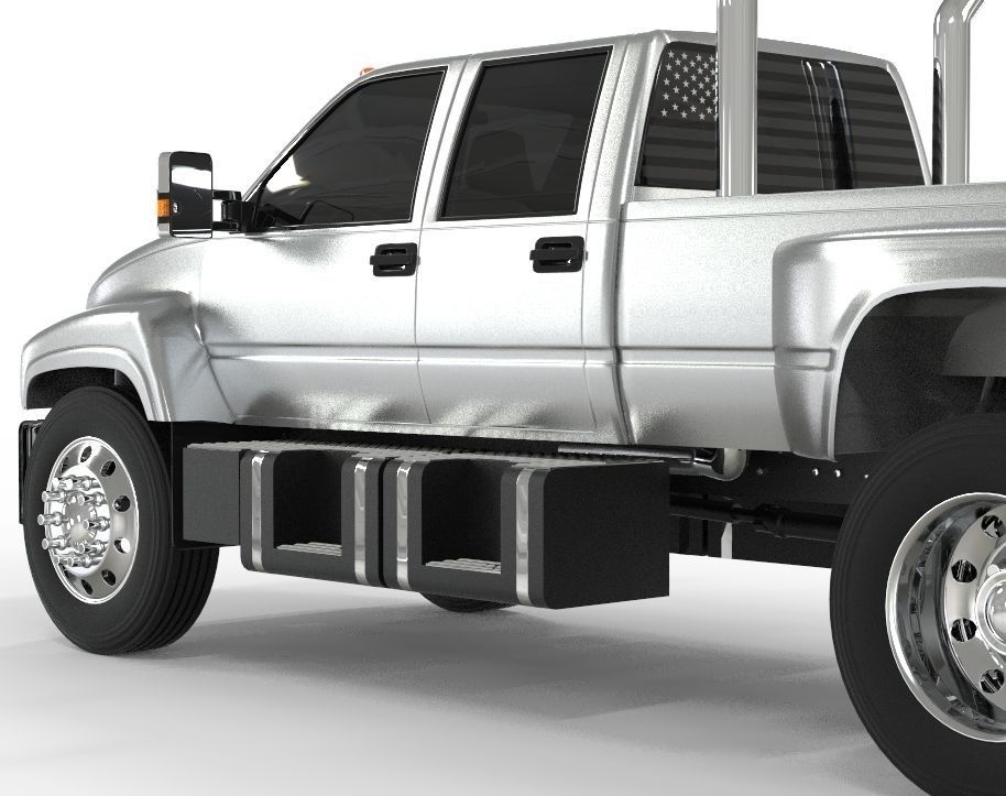 1998 Chevrolet Kodiak Double Cab Custom Edition 3D model_6