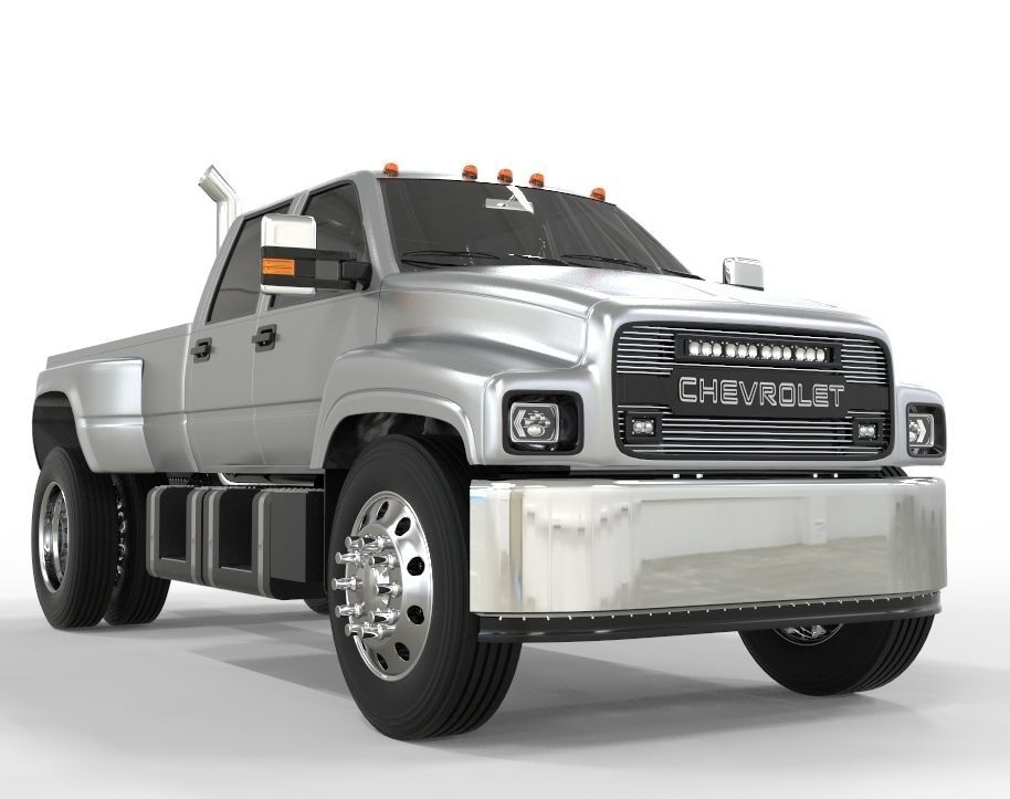 1998 Chevrolet Kodiak Double Cab Custom Edition 3D model_1