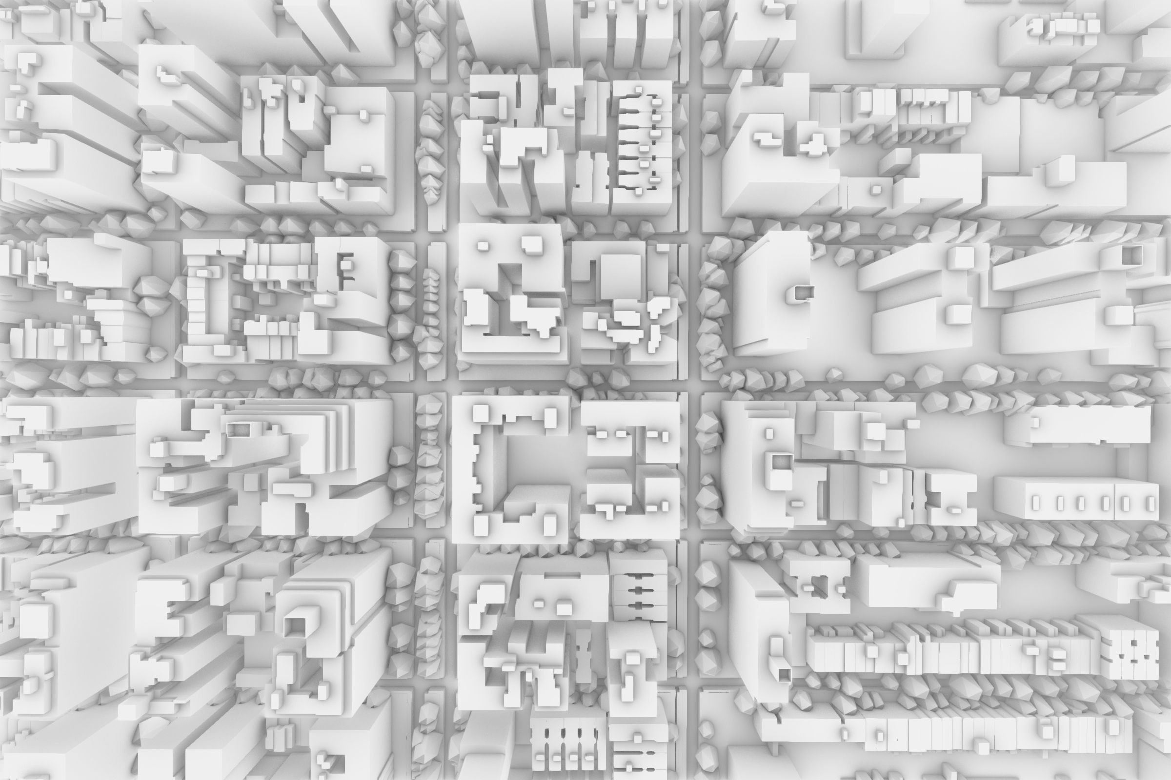 3D Print-Ready NYC Upper West Side Model 3D print model_4