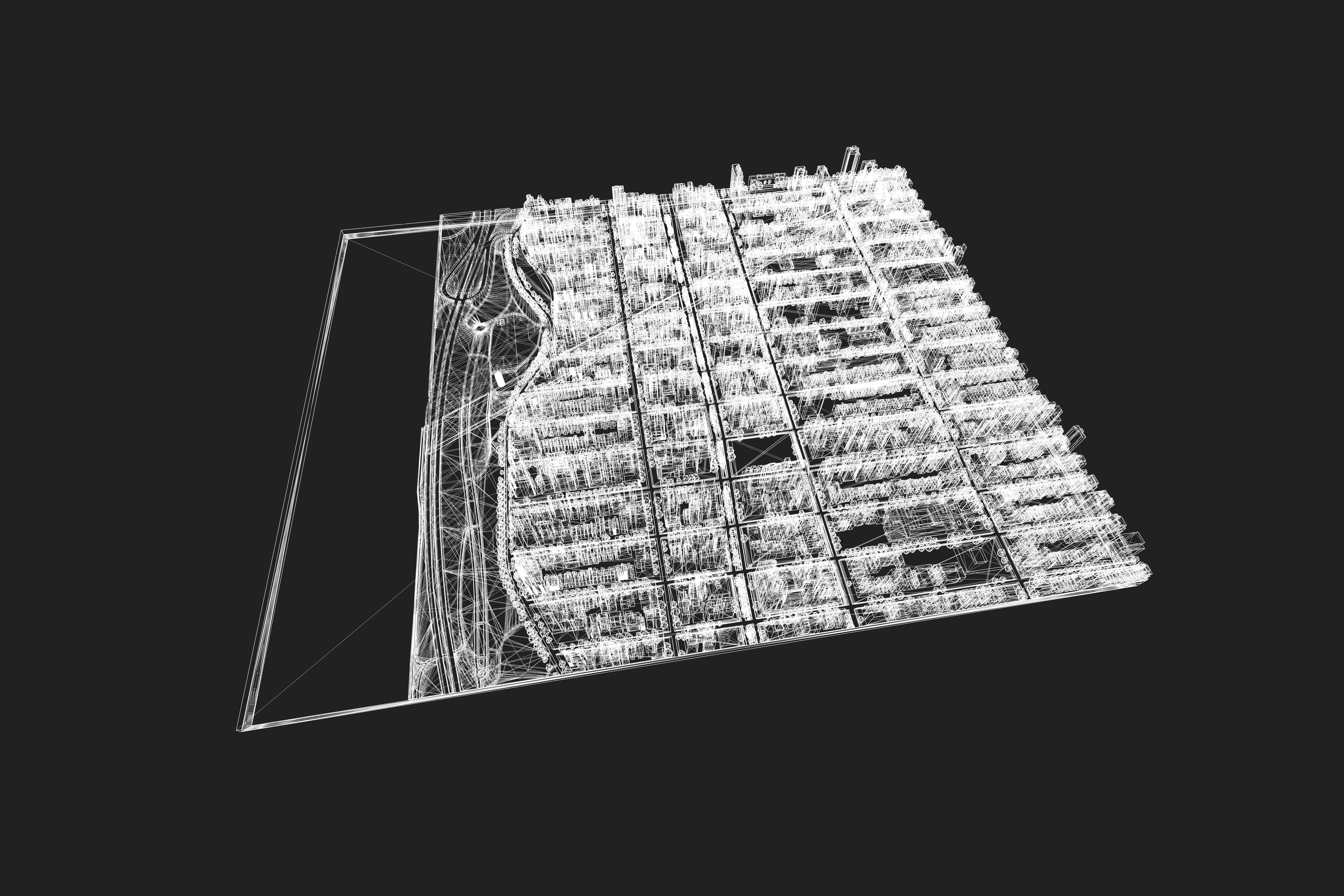 3D Print-Ready NYC Upper West Side Model 3D print model_5