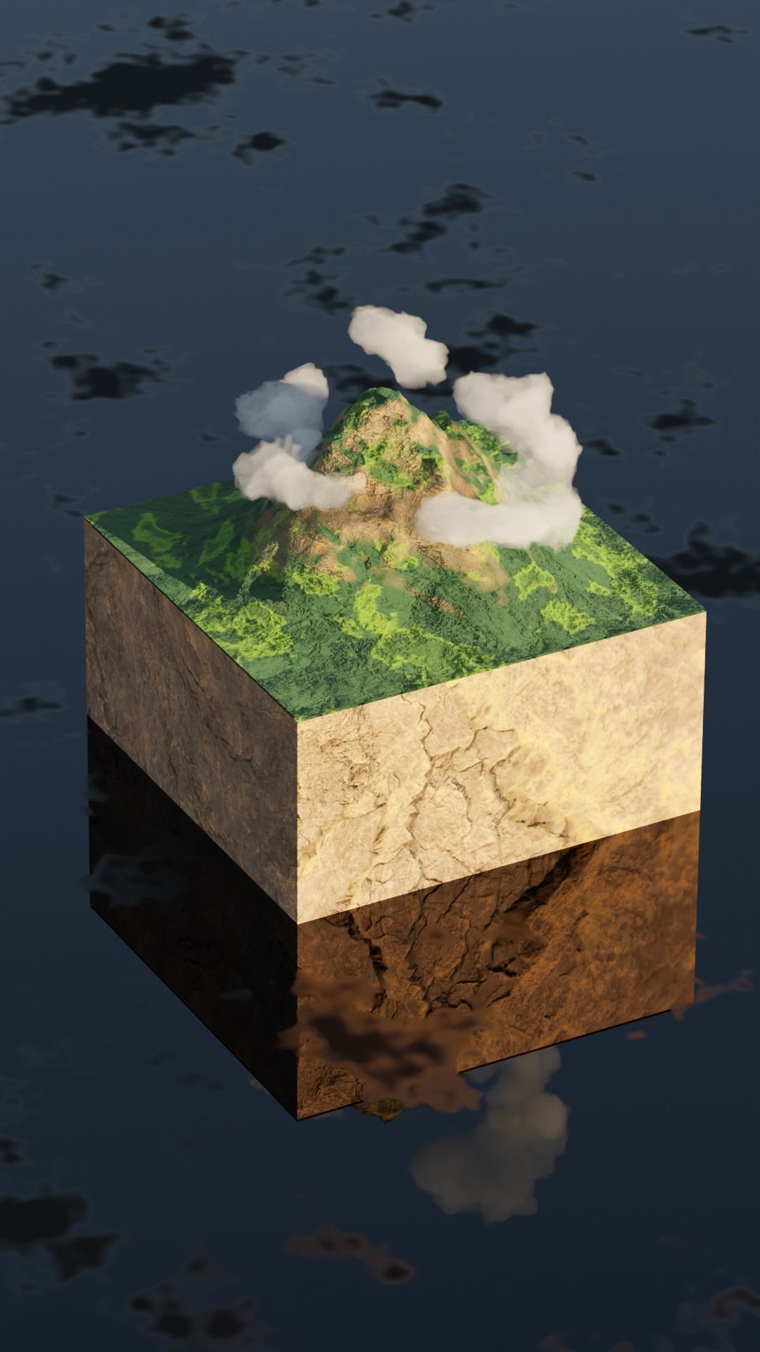 Mini LandScape 3D model_1