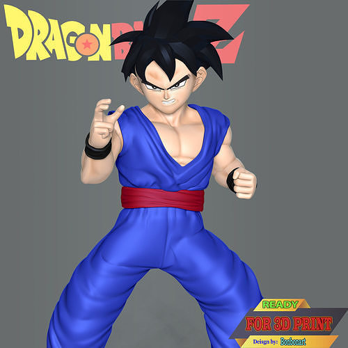 Teen Son Gohan - Dragon Ball 3D print model