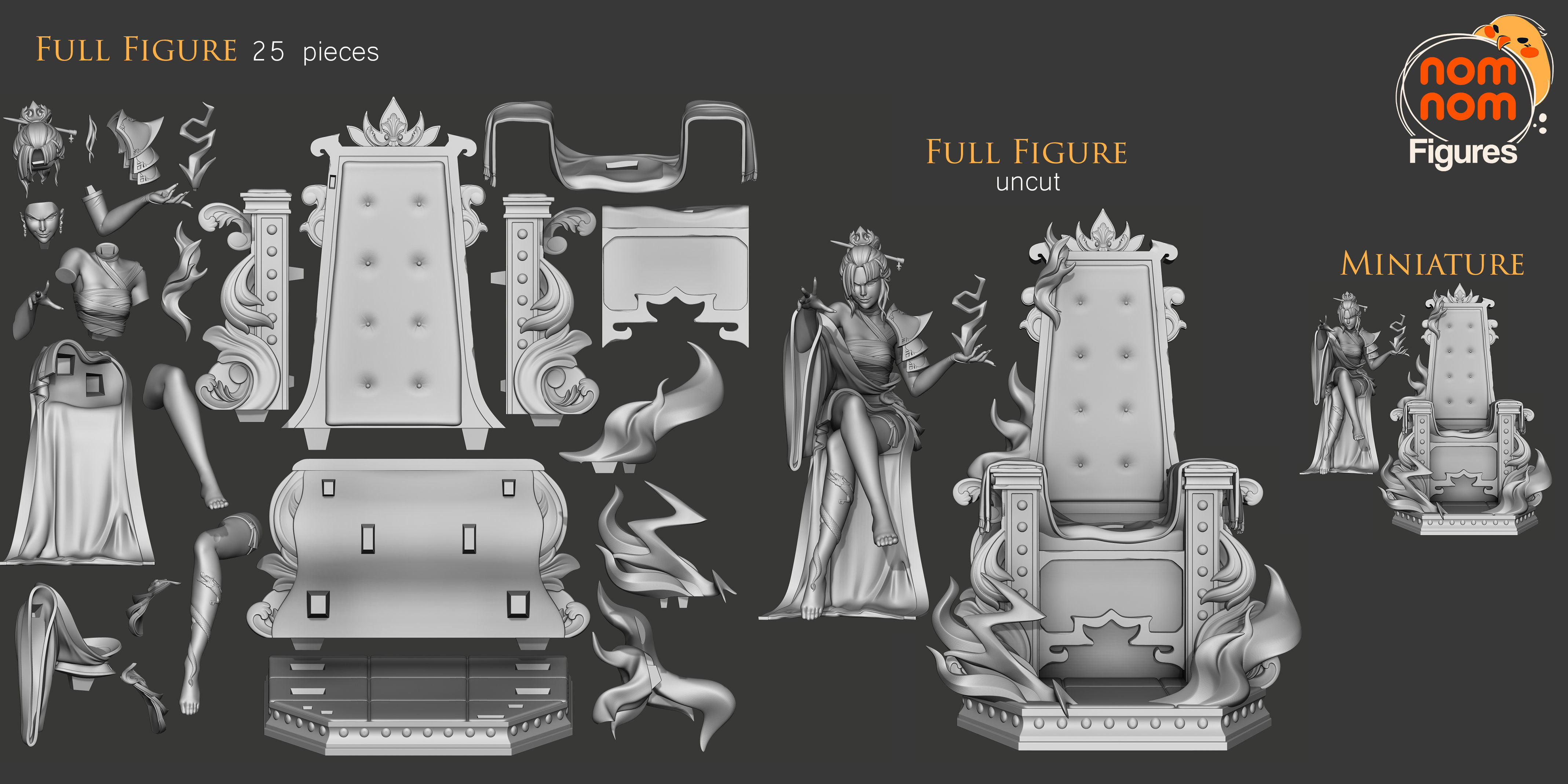 Azula - Avatar 3D print model_1