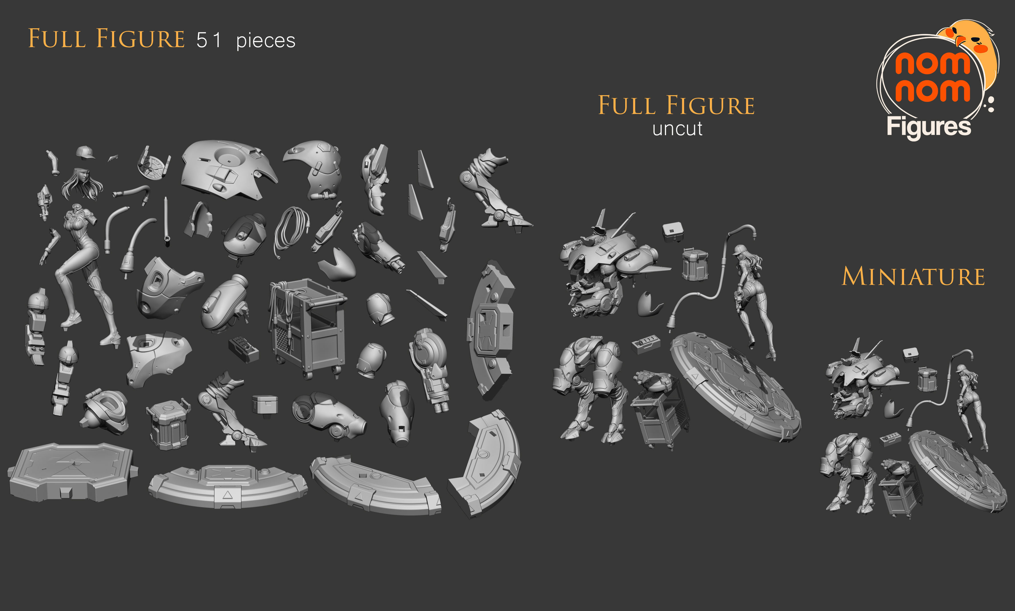 DVA - Overwatch 3D print model_2