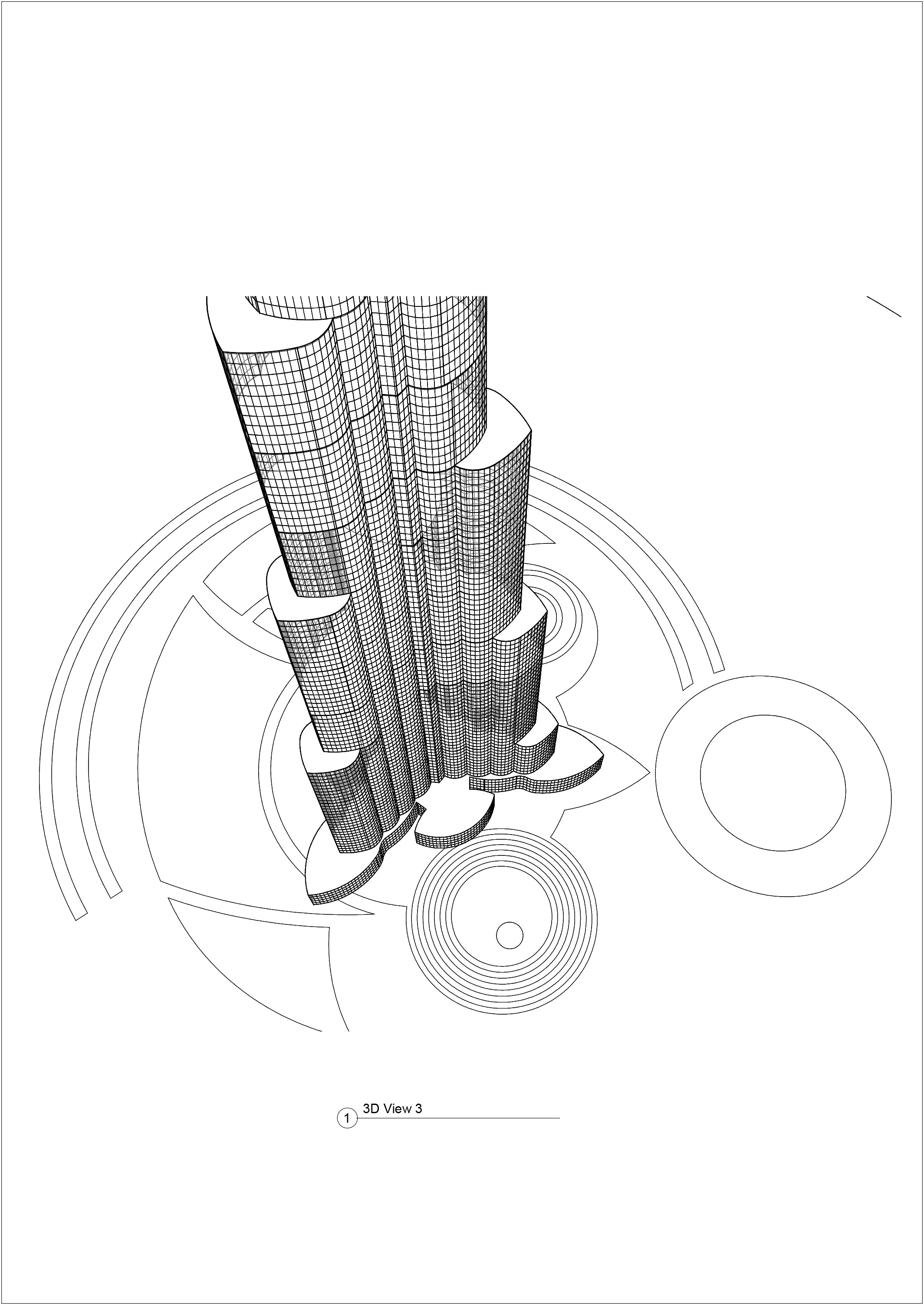 Burj Khalifa Revit  3D model_2