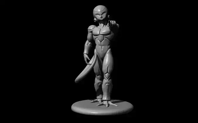 Dragon ball Z frieza fanart 3D print model