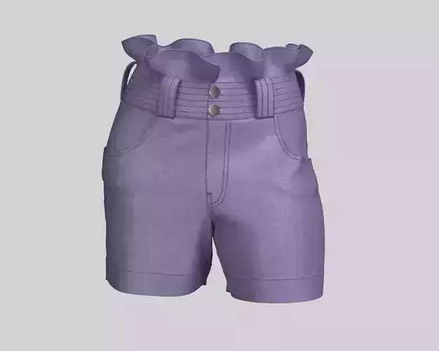 Metaverse-Ladies Short pant