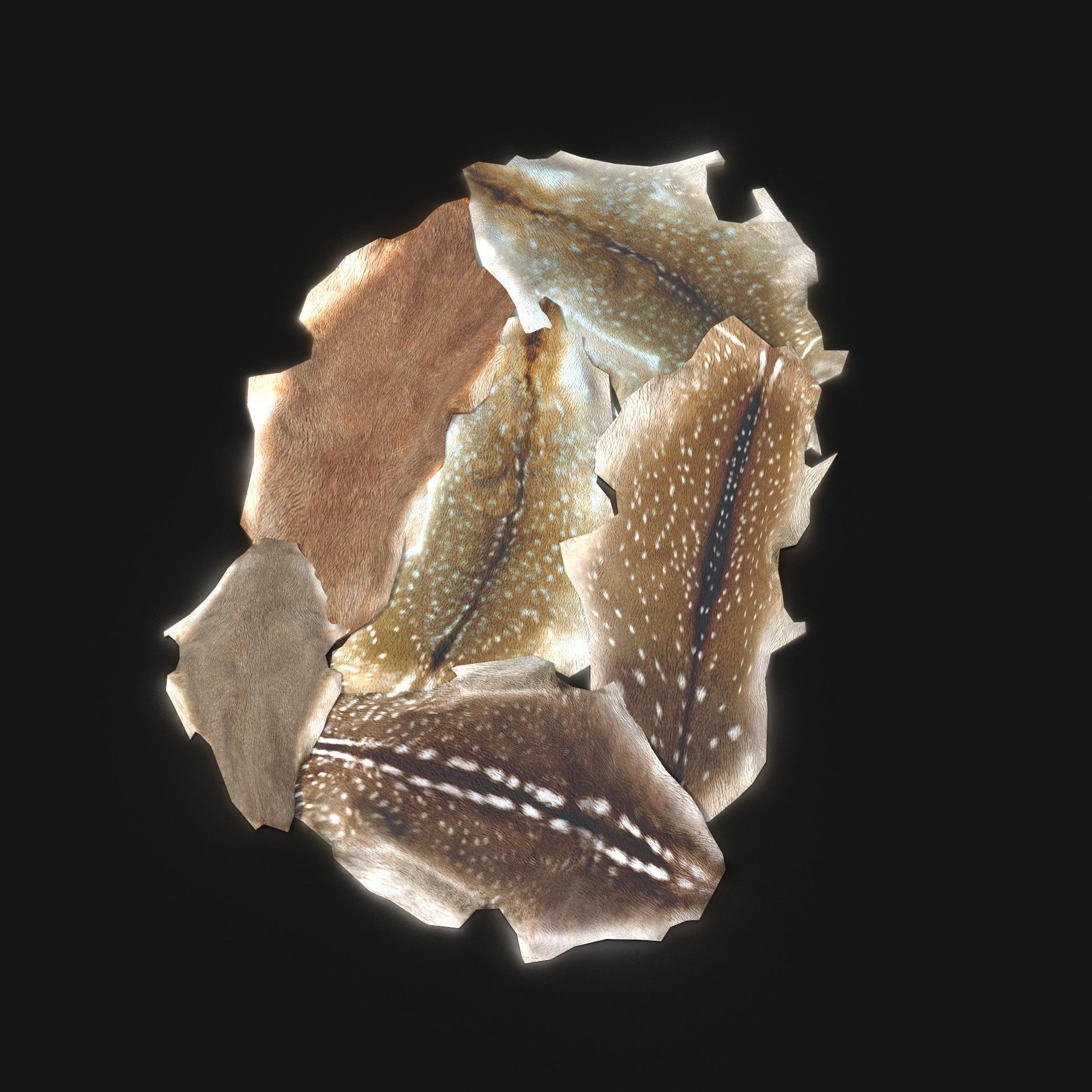 Orc Camp Primal Men Hunter Ancient Huts Builder Pack AAA NEXTGEN Low-poly 3D model_82