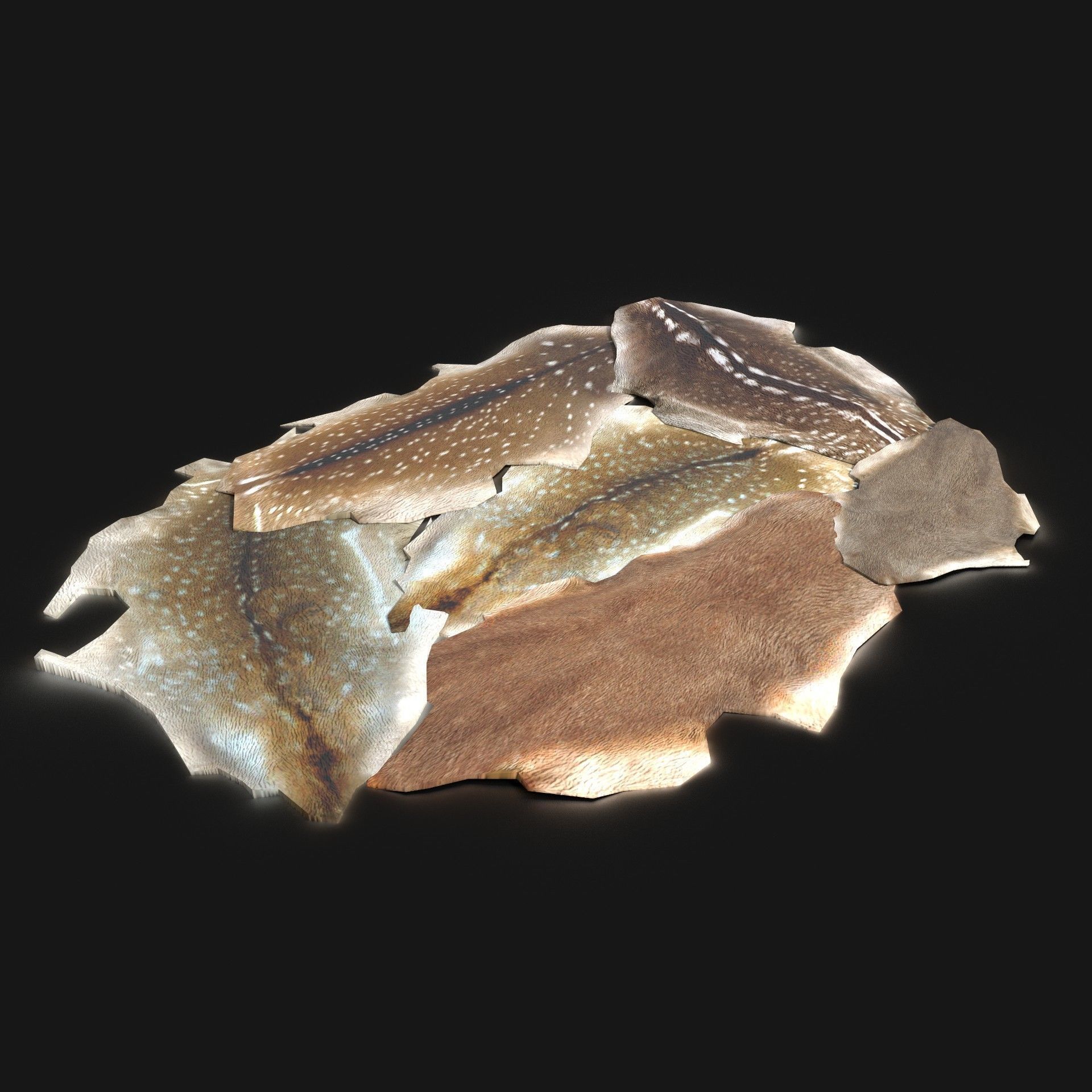 Orc Camp Primal Men Hunter Ancient Huts Builder Pack AAA NEXTGEN Low-poly 3D model_83