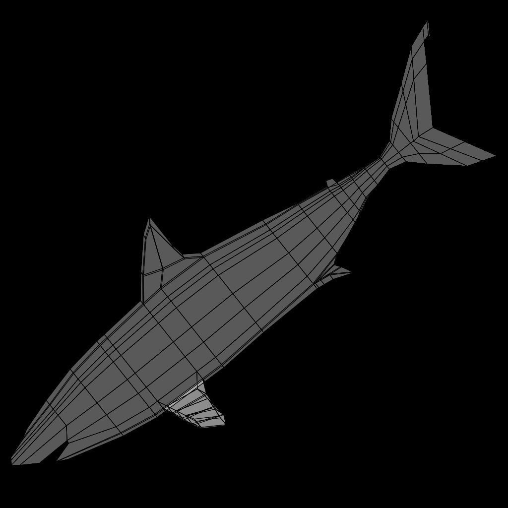 7 Fish Pack with Fish Fillet Knife Low-poly 3D model_17