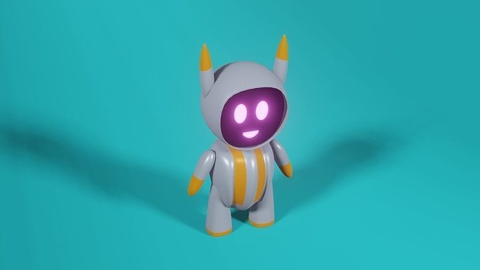 Mini 3D Robot Model 3D model