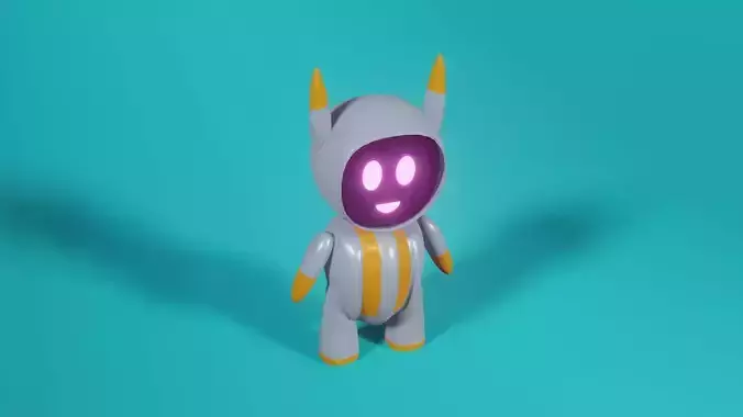 Mini 3D Robot Model 3D model