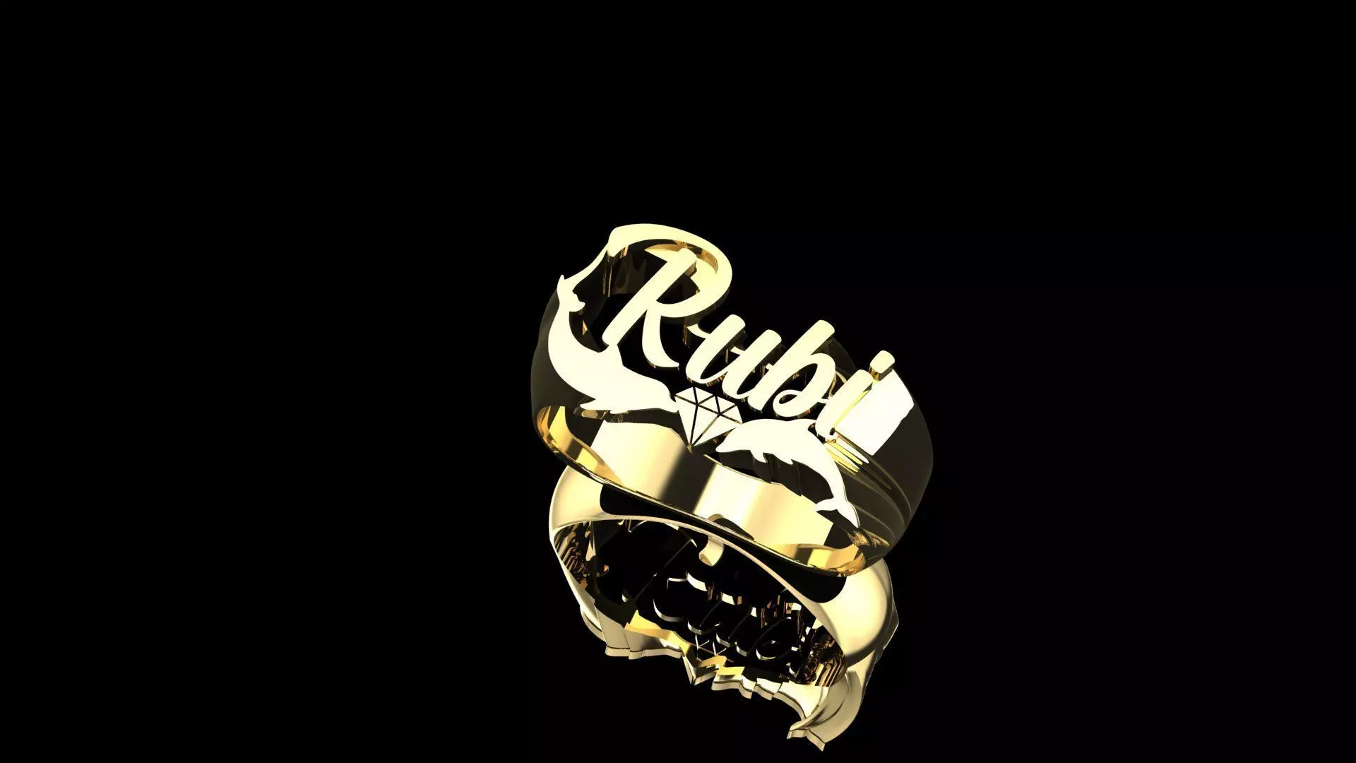 ring name rubi 3D print model_0