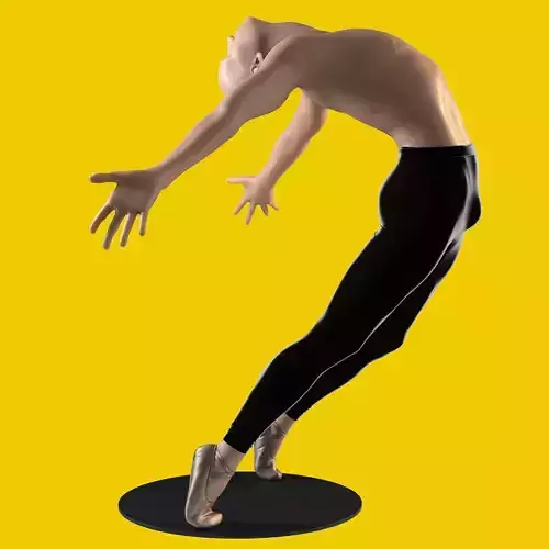 Balerina Man Mannequin