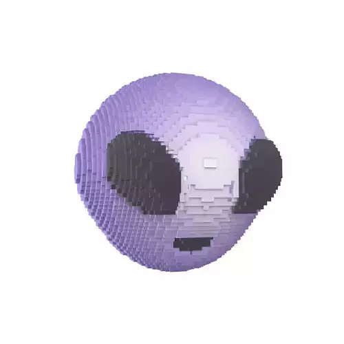 Voxel Alien Head v1 005