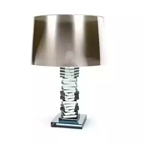 Book Theme Table Lamp With Bronze Lampshade