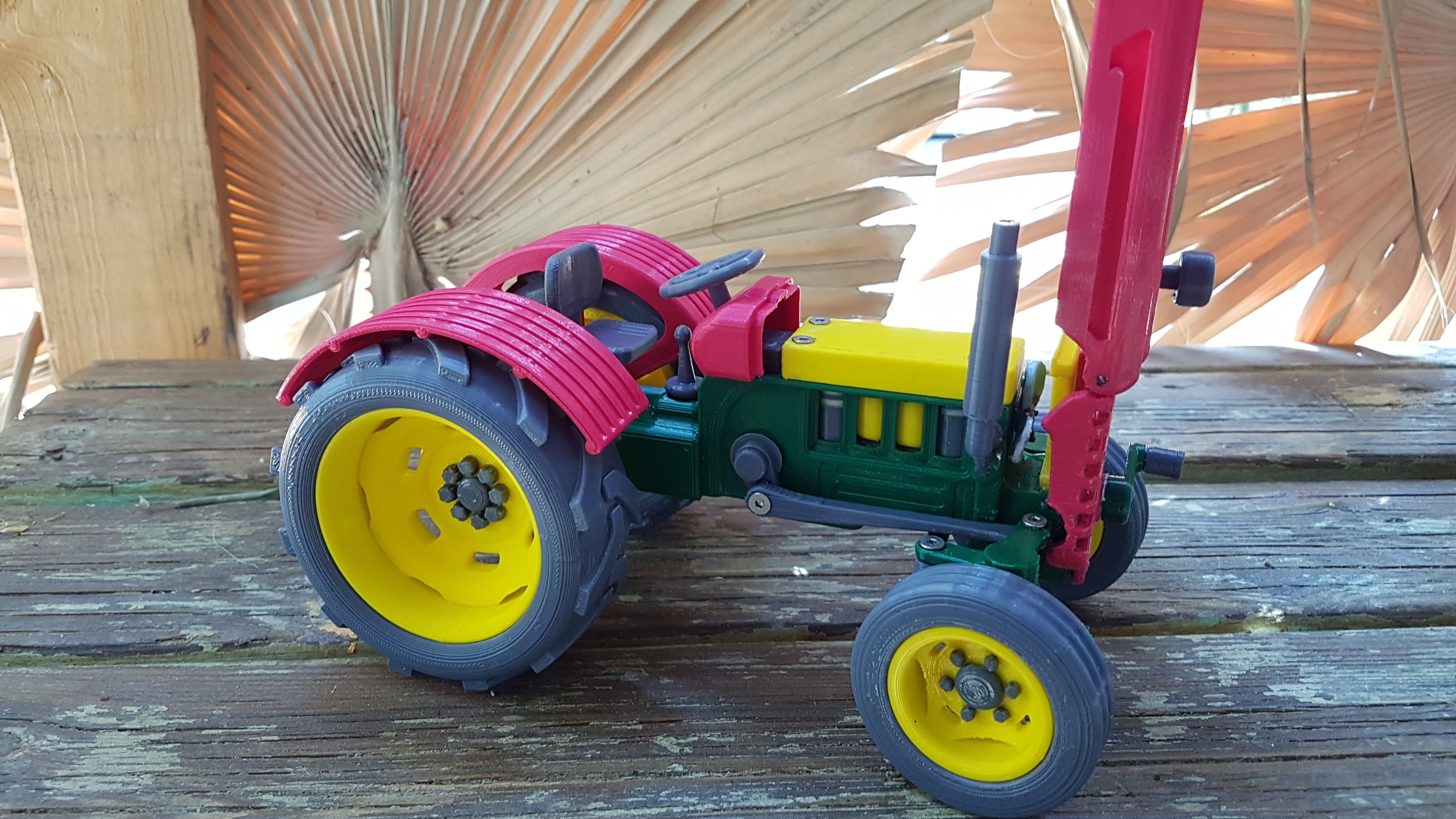 A TRACTOR WITH A ROTATING ENGINE 3D print model_11