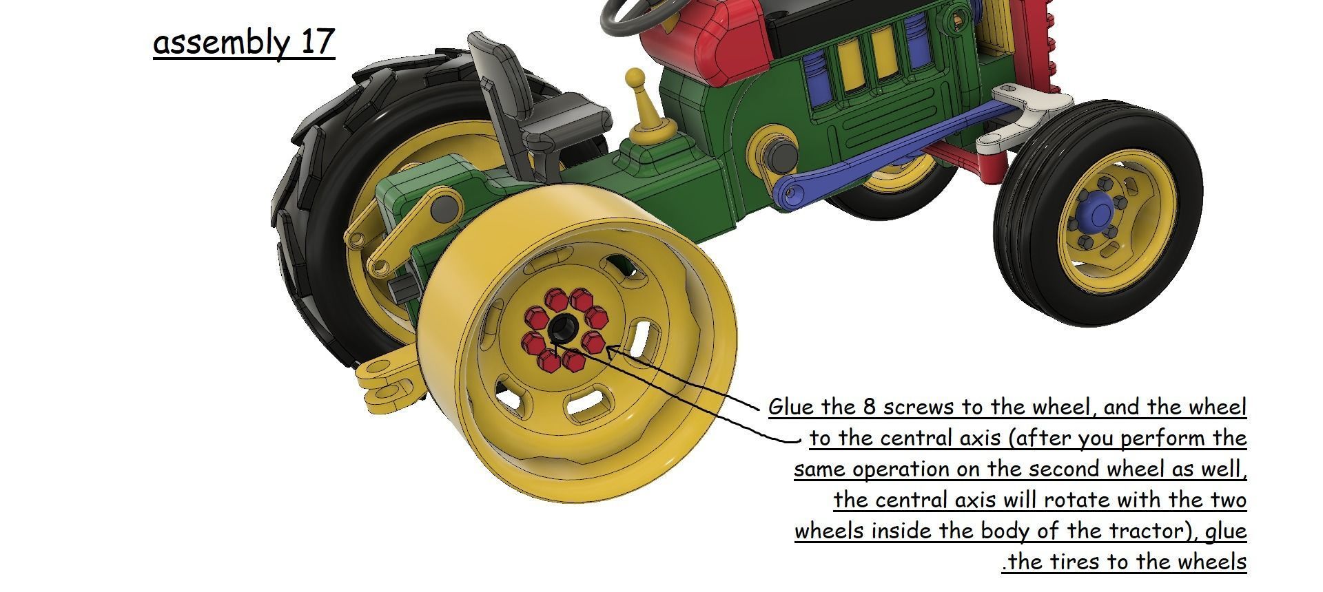 A TRACTOR WITH A ROTATING ENGINE 3D print model_31