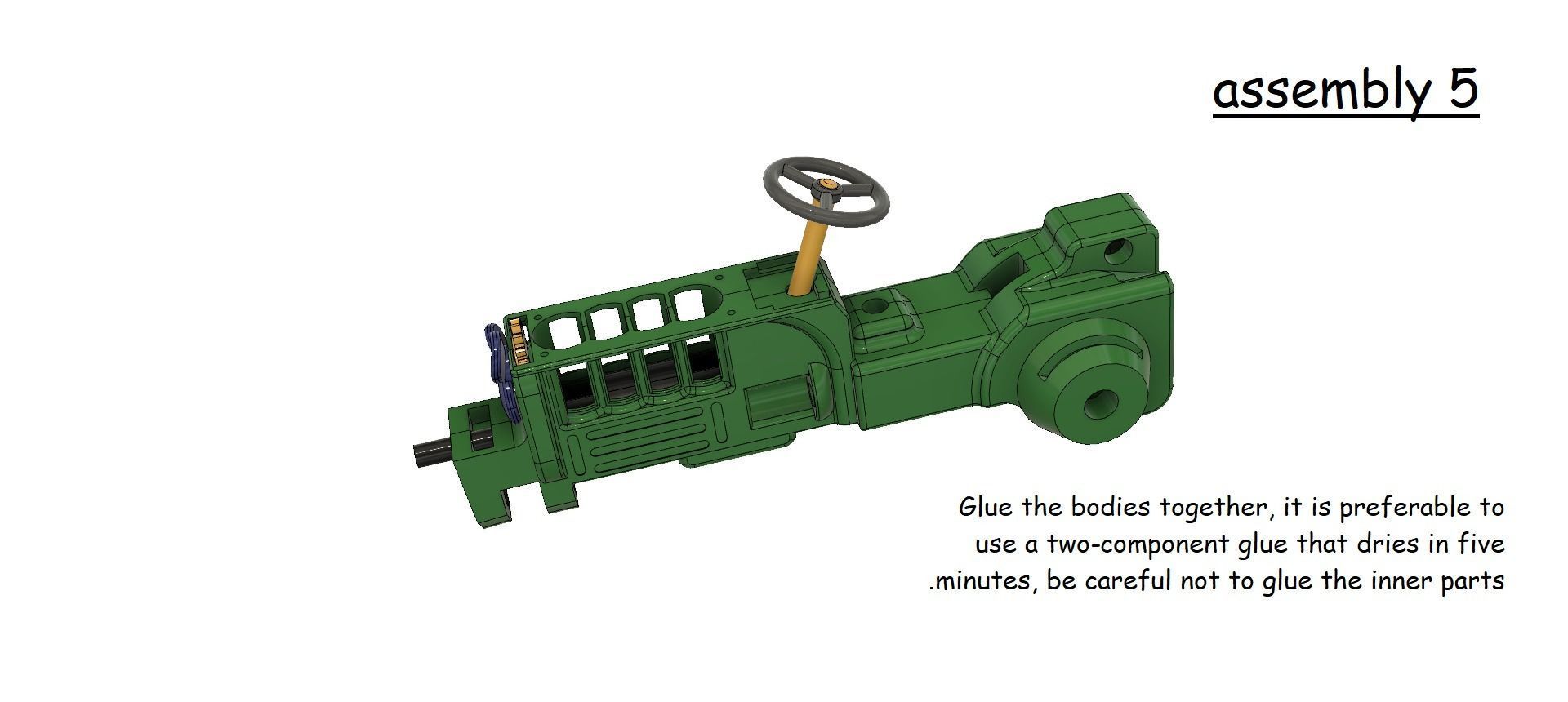 A TRACTOR WITH A ROTATING ENGINE 3D print model_19