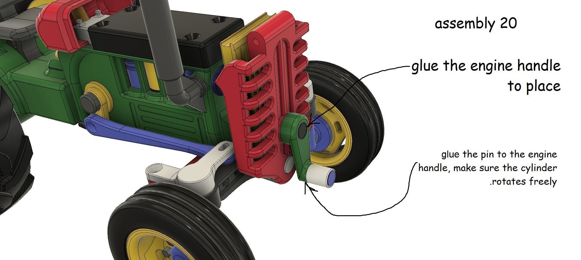 A TRACTOR WITH A ROTATING ENGINE 3D print model_34