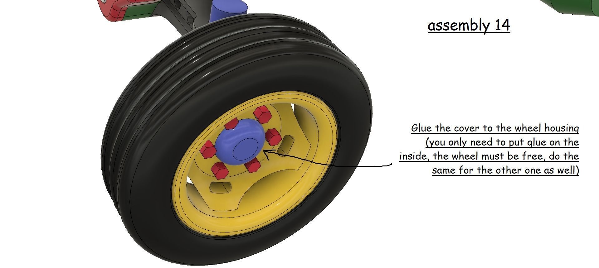 A TRACTOR WITH A ROTATING ENGINE 3D print model_28