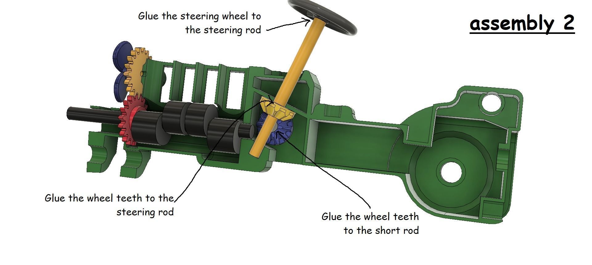 A TRACTOR WITH A ROTATING ENGINE 3D print model_16