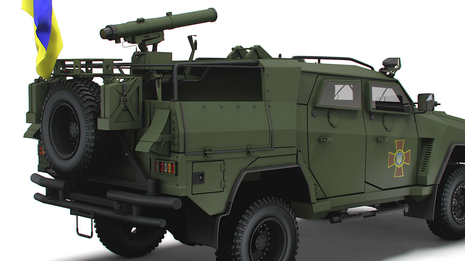 Novator ATGM Stugna P 2022 3D model_2