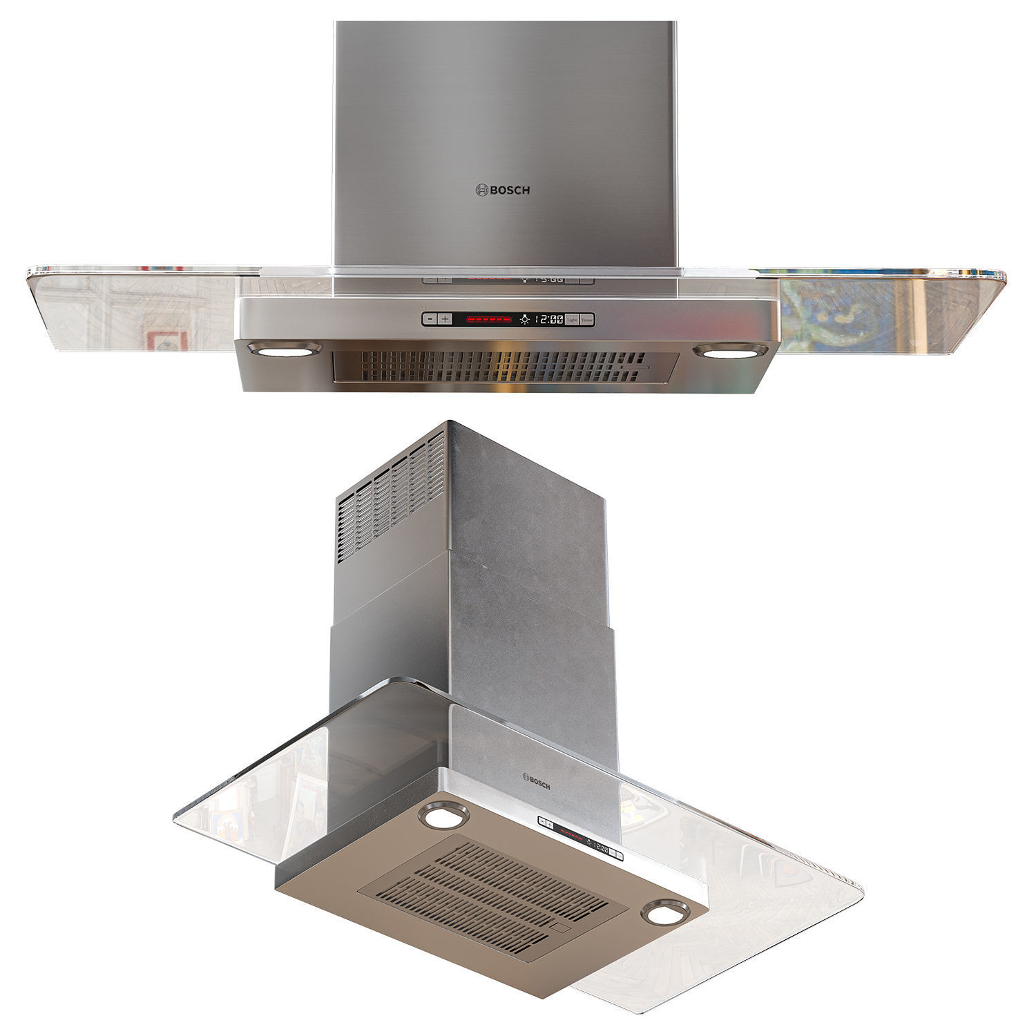 Bosch Appliances Set 3D model_2