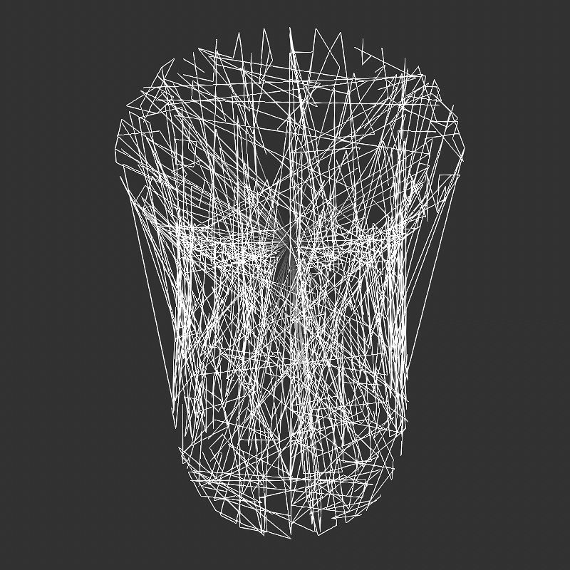 Low poly flowers collection mushroom Low-poly 3D model_6