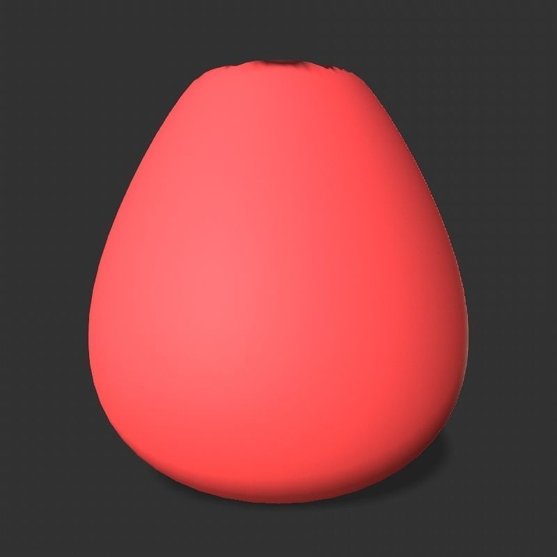 Low poly flowers collection mushroom Low-poly 3D model_21