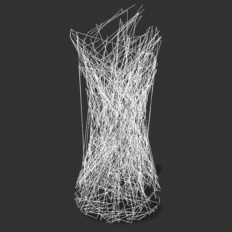 Low poly flowers collection mushroom Low-poly 3D model_38