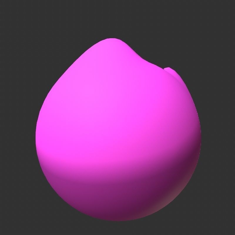 Low poly flowers collection mushroom Low-poly 3D model_13