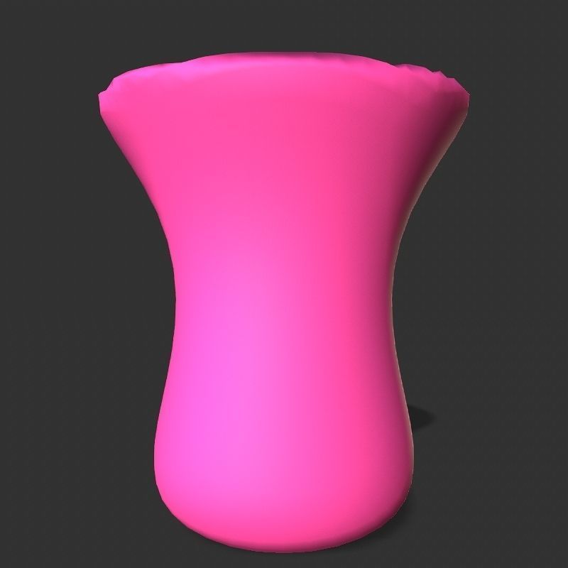 Low poly flowers collection mushroom Low-poly 3D model_1