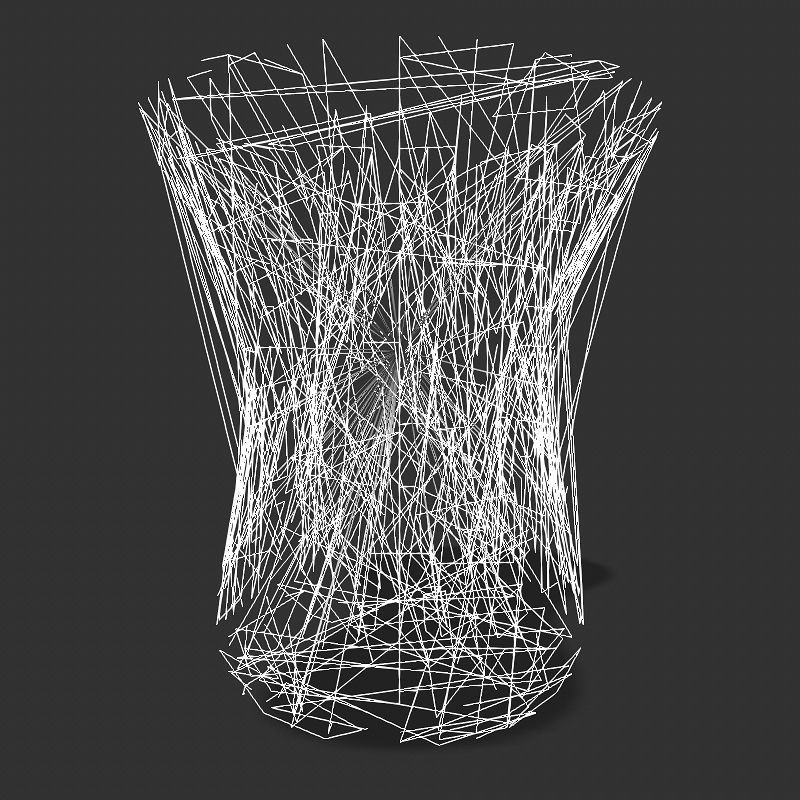 Low poly flowers collection mushroom Low-poly 3D model_45