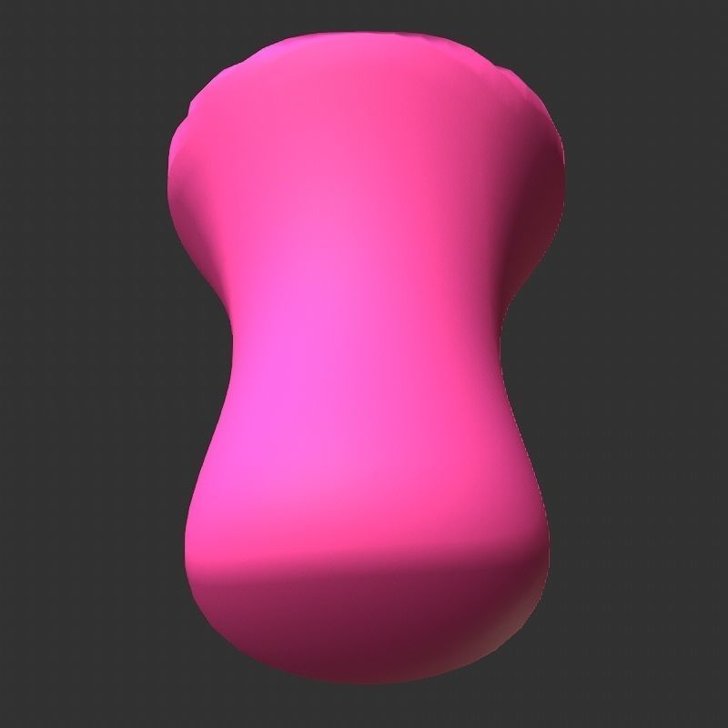 Low poly flowers collection mushroom Low-poly 3D model_11