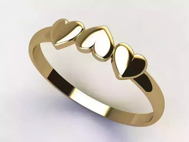 WOMEN HEART RING
