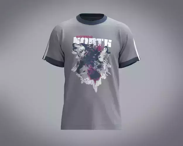 T Shirt-NORTH t-shirt for fortnite